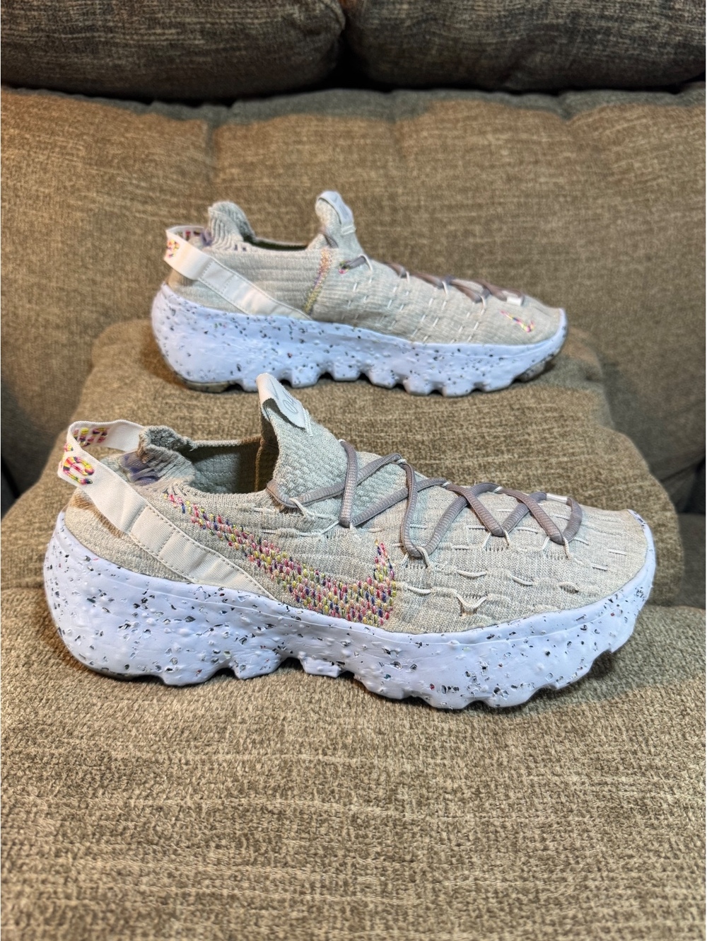 Nike Space Hippie 04 Summit White Multi-Color Men’s Size 10.5 CZ6398-102